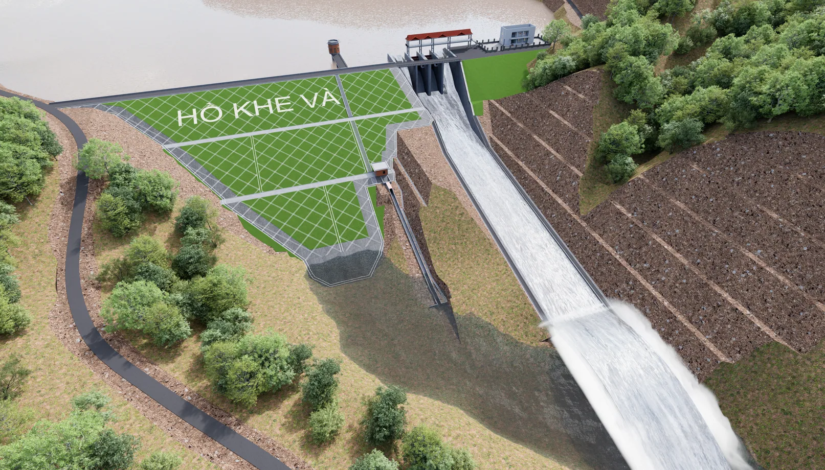 Hồ chứa nước Khe Và – Quảng Ninh